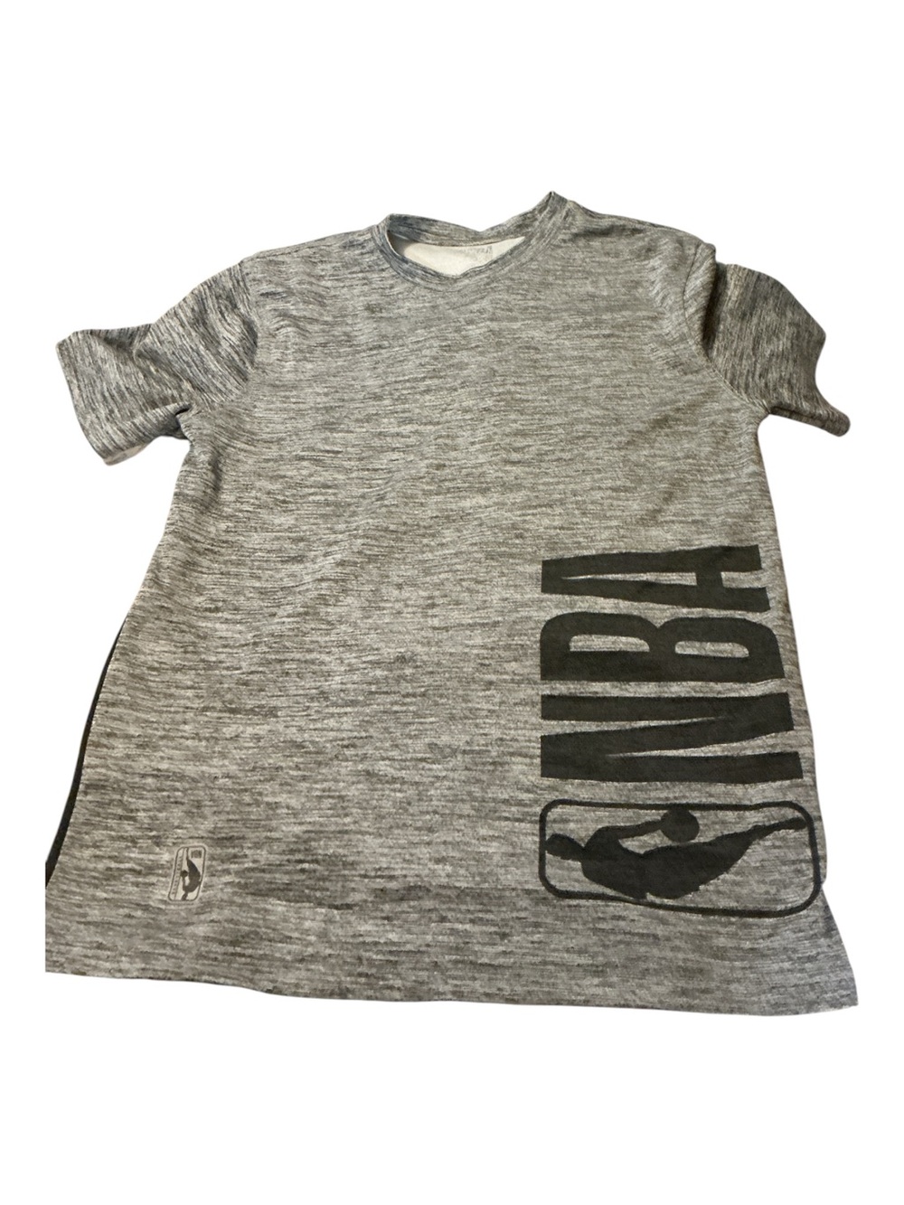 NBA Gray Marled Short Sleeve Tee for Kids